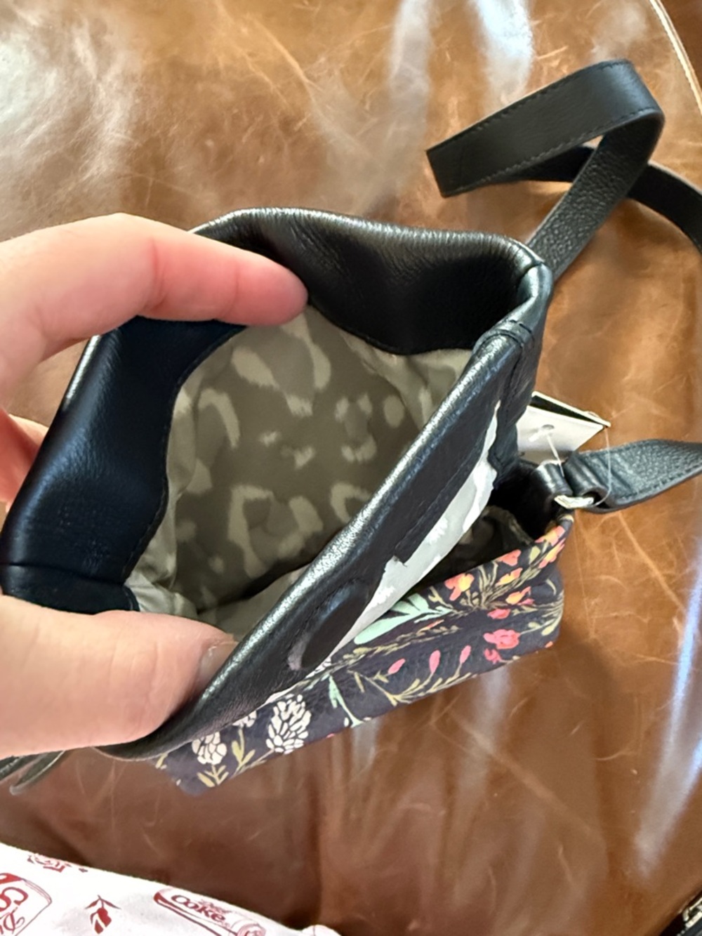 Aimee Kestenberg NWT Preston novelty mini floral bag with coin purse - Picture 5 of 7